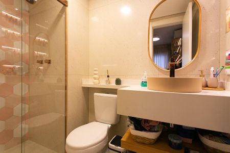 Apartamento à venda com 109m², 3 quartos e 2 vagasBanheiro da Suíte 3