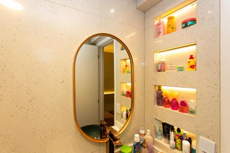 Apartamento à venda com 109m², 3 quartos e 2 vagasBanheiro da Suíte 2
