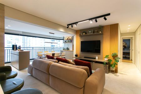 Sala de apartamento à venda com 3 quartos, 109m² em Vila Zilda, São Paulo