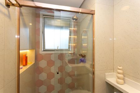 Apartamento à venda com 109m², 3 quartos e 2 vagasBanheiro da Suíte 2