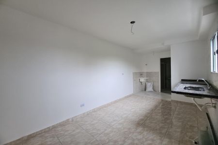 Sala e Cozinha de apartamento à venda com 2 quartos, 42m² em Vila Bela, São Paulo