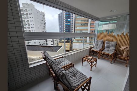 Varanda de apartamento para alugar com 2 quartos, 75m² em Vila Caiçara, Praia Grande