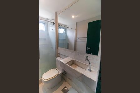 Apartamento à venda com 45m², 1 quarto e 1 vaga Apartamento à venda com 45m², 1 quarto e 1 vagaBanheiro da Suíte