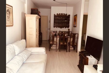 Sala de apartamento à venda com 1 quarto, 50m² em Humaitá, Rio de Janeiro