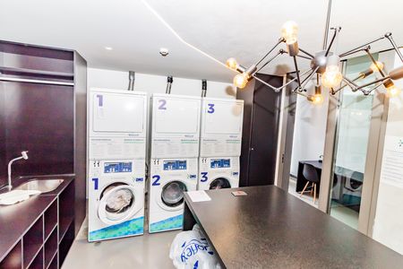 Studio à venda com 50m², 1 quarto e sem vaga Studio à venda com 50m², 1 quarto e sem vagaLavanderia