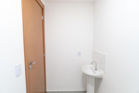 Banheiro da Suíte de apartamento para alugar com 1 quarto, 27m² em Jardim Oriental, São Paulo