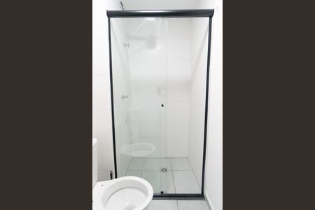 Banheiro da Suíte de apartamento para alugar com 1 quarto, 27m² em Jardim Oriental, São Paulo