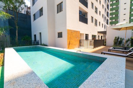 Apartamento para alugar com 27m², 1 quarto e sem vaga Apartamento para alugar com 27m², 1 quarto e sem vagaÁrea comum - Piscina