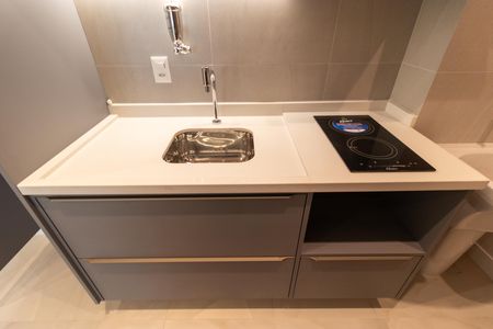 Studio para alugar com 46m², 1 quarto e 1 vaga Studio para alugar com 46m², 1 quarto e 1 vagaCozinha