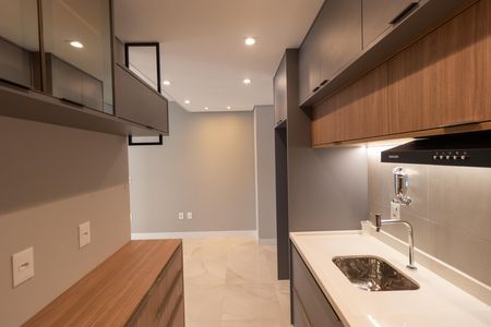 Studio para alugar com 46m², 1 quarto e 1 vaga Studio para alugar com 46m², 1 quarto e 1 vagaCozinha