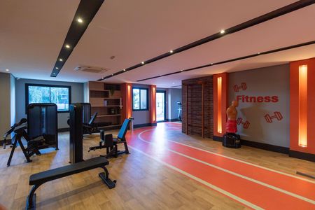 Studio para alugar com 46m², 1 quarto e 1 vaga Studio para alugar com 46m², 1 quarto e 1 vagaÁrea comum - Academia