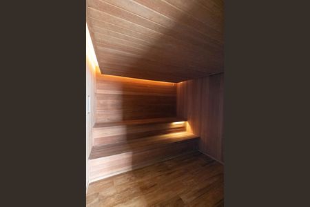 Studio para alugar com 46m², 1 quarto e 1 vaga Studio para alugar com 46m², 1 quarto e 1 vagaÁrea comum - Sauna
