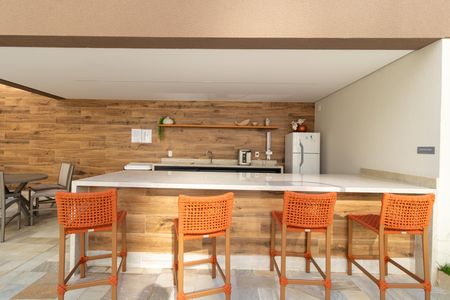 Studio para alugar com 46m², 1 quarto e 1 vaga Studio para alugar com 46m², 1 quarto e 1 vagaÁrea comum - bar da Piscina
