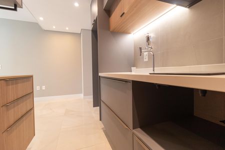 Studio para alugar com 46m², 1 quarto e 1 vaga Studio para alugar com 46m², 1 quarto e 1 vagaCozinha
