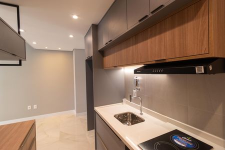 Studio para alugar com 46m², 1 quarto e 1 vaga Studio para alugar com 46m², 1 quarto e 1 vagaCozinha