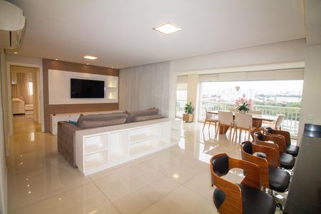 Sala de apartamento para alugar com 3 quartos, 130m² em Jardim Dom Bosco, São Paulo