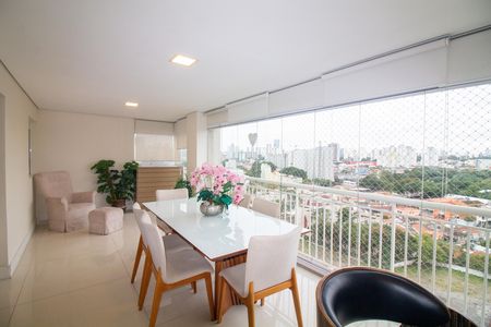 Apartamento para alugar com 130m², 3 quartos e 2 vagas Apartamento para alugar com 130m², 3 quartos e 2 vagasSala de Jantar / Varanda Gourmet