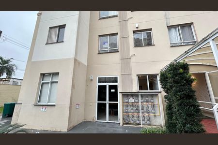 Apartamento para alugar com 44m², 2 quartos e sem vaga Apartamento para alugar com 44m², 2 quartos e sem vagaPlaca instalada na fachada do imóvel