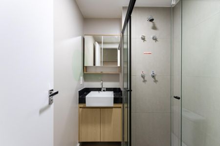 Studio para alugar com 24m², 1 quarto e sem vagaBanheiro