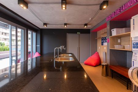 Studio para alugar com 24m², 1 quarto e sem vagaLavanderia