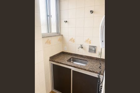 Cozinha de kitnet/studio à venda com 1 quarto, 28m² em Centro, Rio de Janeiro