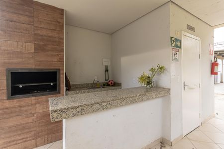 Área comum - Churrasqueira de apartamento para alugar com 2 quartos, 52m² em São João Batista, Belo Horizonte