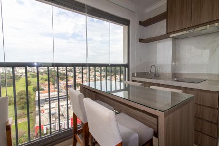 Varanda gourmet de apartamento para alugar com 3 quartos, 87m² em Jardim Brasil, Campinas