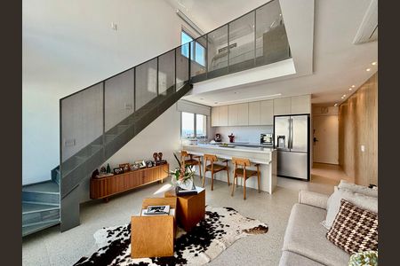 Apartamento à venda com 80m², 1 quarto e 1 vaga Apartamento à venda com 80m², 1 quarto e 1 vagaSala