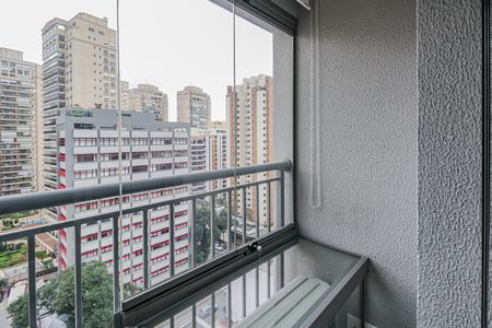 Studio para alugar com 25m², 1 quarto e sem vagaVaranda