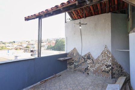 Varanda da Sala de casa para alugar com 2 quartos, 45m² em Boa Vista, Belo Horizonte