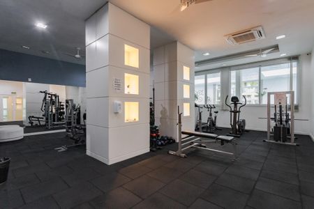 Apartamento para alugar com 55m², 1 quarto e 1 vaga Apartamento para alugar com 55m², 1 quarto e 1 vagaÁrea comum - Academia