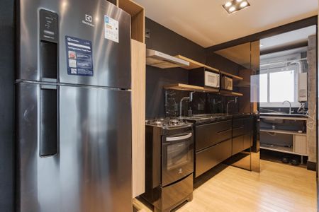 Apartamento para alugar com 55m², 1 quarto e 1 vaga Apartamento para alugar com 55m², 1 quarto e 1 vagaCozinha e Área de Serviço