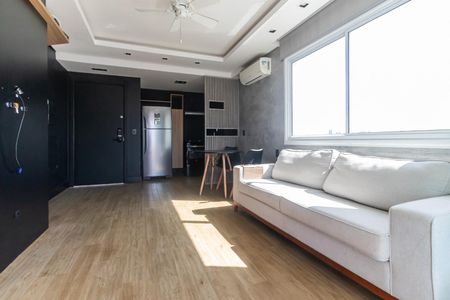 Sala de apartamento para alugar com 1 quarto, 55m² em Jardim Europa, Porto Alegre