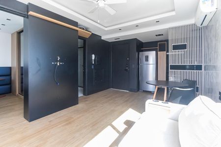 Sala de apartamento para alugar com 1 quarto, 55m² em Jardim Europa, Porto Alegre