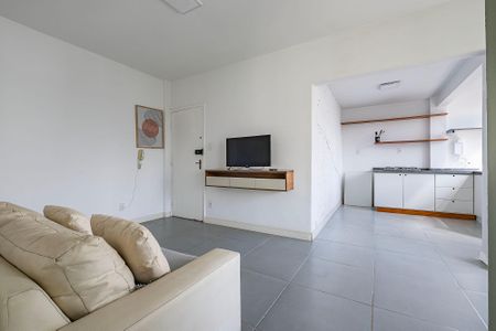 Sala/Cozinha de apartamento à venda com 2 quartos, 59m² em Cerqueira César, São Paulo