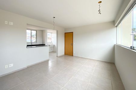Sala de apartamento à venda com 2 quartos, 55m² em Canaa, Belo Horizonte