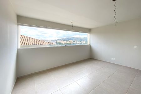 Sala de apartamento à venda com 2 quartos, 55m² em Canaa, Belo Horizonte