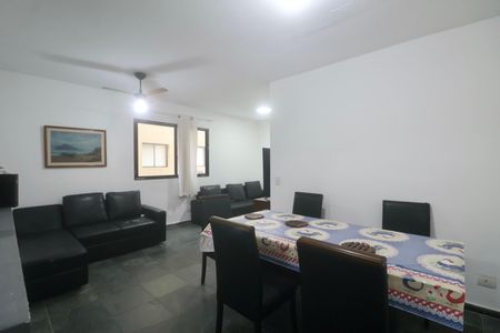 Sala de apartamento para alugar com 3 quartos, 138m² em Tortuga, Guarujá