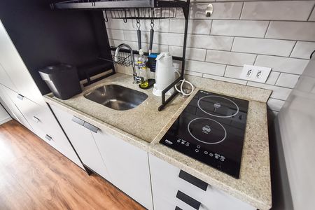 Studio à venda com 24m², 1 quarto e sem vaga Studio à venda com 24m², 1 quarto e sem vagaCozinha