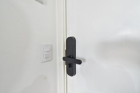 Fechadura digital de kitnet/studio para alugar com 1 quarto, 24m² em Chácara Klabin, São Paulo