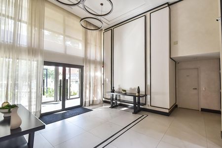 Hall de entrada de kitnet/studio para alugar com 1 quarto, 24m² em Chácara Klabin, São Paulo