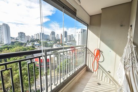 Varanda de kitnet/studio à venda com 1 quarto, 24m² em Chácara Klabin, São Paulo