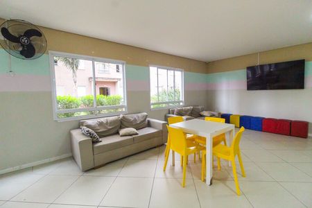 Apartamento à venda com 46m², 2 quartos e 1 vagaÁrea comum - Salão de festas Infantil