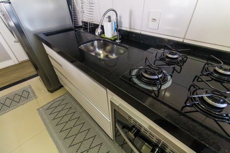 Apartamento à venda com 46m², 2 quartos e 1 vagaCozinha e Área de Serviço