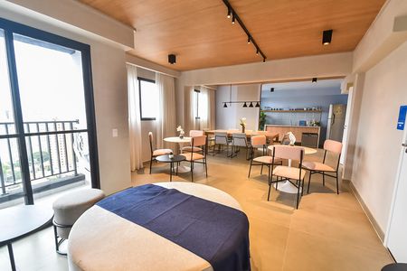 Studio à venda com 19m², 1 quarto e sem vagaÁrea comum - Salão de festas