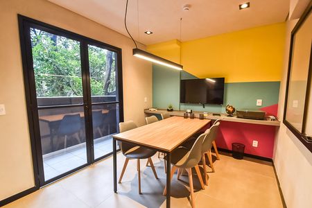 Studio à venda com 19m², 1 quarto e sem vagaSala de reunião