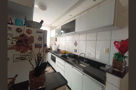 cozinha de apartamento à venda com 3 quartos, 130m² em Europa, Contagem