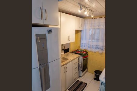Cozinha de apartamento para alugar com 2 quartos, 47m² em Vila Nova, Porto Alegre