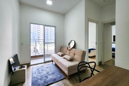 Sala  de apartamento para alugar com 2 quartos, 42m² em Santo Cristo, Rio de Janeiro