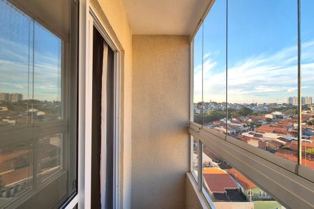 Varanda da Sala de apartamento para alugar com 2 quartos, 47m² em Parque da Figueira, Campinas